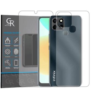 Imagem de Película Hidrogel HD Frente Verso Para Infinix Hot 11 Play - GR Global