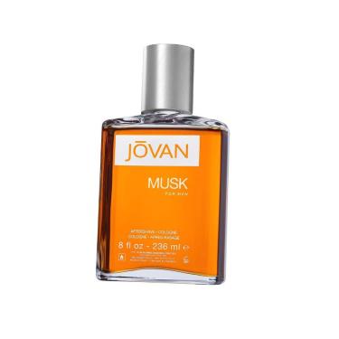 Imagem de Loção pós-barba Jovan Musk para homens 240 ml (pacote com 1) de longa duração