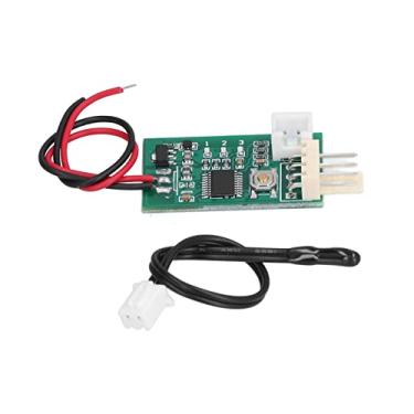 Imagem de Controlador de Temperatura do Ventilador PWM Controlador de Velocidade para Controle de Tempo Reverso do Ventilador DC 12V, Regulação de Velocidade Manual e Automática