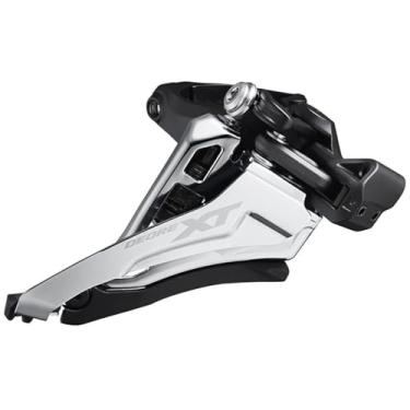 Imagem de SHIMANO XT FD-M8100 descarrilador frontal – 2 x 12, suporte de alta direção, balanço lateral frontal, preto, Preto, D-Mount