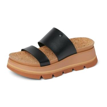 Imagem de REEF Sandália feminina Vista Luxe Siaa, Preto/bronze, 36