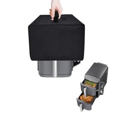 Imagem de NUENSS-ROR Capa Para Fritadeira Elétrica Nuenss-Ror, À Prova D'Água, Resistente Ao Calor E Poeira, Com Tampa Reforçada Resistente, Compatível Ninja Sl401 Doublestack Xl 2 Cestos (52 Cm De Profundida