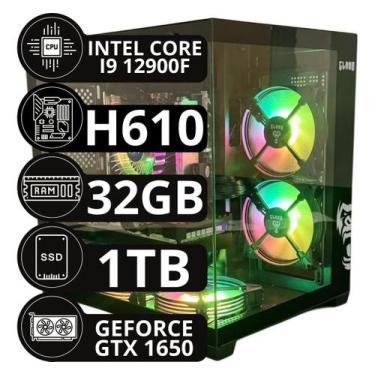 Imagem de Pc Gamer Intel I9 12a Ssd 1tb 32gb Ddr4 Placa De Video 4gb - Option So
