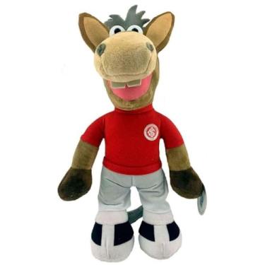 Imagem de Cavalinho do Internacional Oficial 40cm - Pelucia do Fantastico