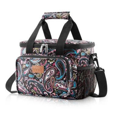 Imagem de Lancheira Lifewit Lancheira grande isolada 9L Paisley 12-Can
