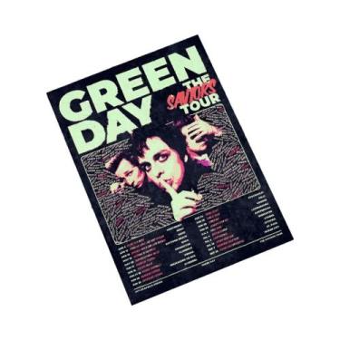 Imagem de Green Day Music Rock Band Modern Pop Wall Art Poster Para Casa Sala De