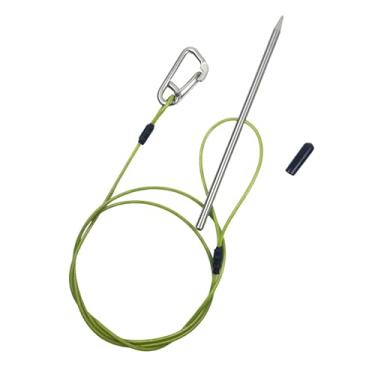 Imagem de Zxpjkyu Fio de aço Inoxidável para Pesca, Ferramenta Versátil Profissional Fácil de Usar, Suporte Grande para Atum E Halibute de água Salgada, Comprimento Da Corda