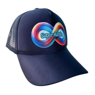 Imagem de Boné Azul Escuro para Autistas Infinity Blue - Diferente é ser você - 