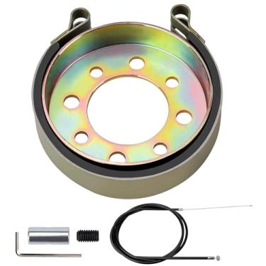 Imagem de Yerbay Kit De Cabo Freio A Tambor Traseiro 4" Para Predator 212Cc, 420Cc, 196Cc, Carrinho Kart, Buggies, Mini Bike, Quadriciclo, Rotary 484, Azusa 2251-B, Manco Bandit Critter 1492, 4316, 297, Yerf-