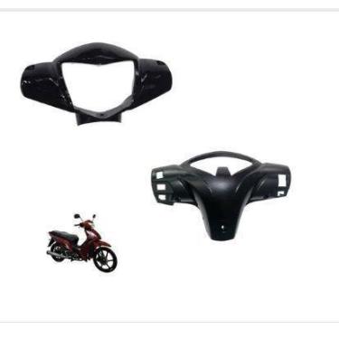 Imagem de Carenagem Farol Moldura Painel Shineray Jet 50/125 Preta - Smart