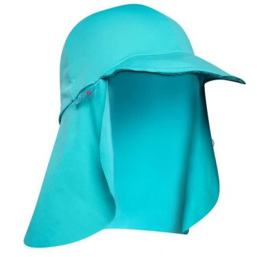 Imagem de Boné Praia Legionário Bebê e Infantil Proteção UV 50+ Turquesa Tip Top