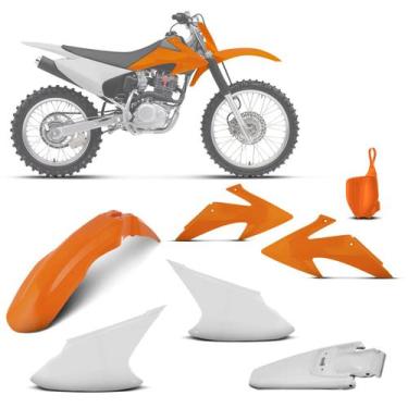 Imagem de Kit Plástico Exclusivo Crf 230f 2008 À 2014 - 5 Itens (Cores) - Pro to