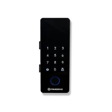 Imagem de Fechadura Digital Athenas Bluetooth Porta de Vidro Primebras
