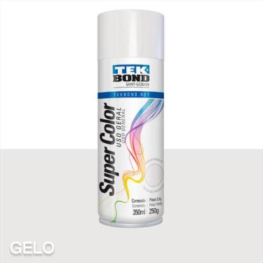 Imagem de Tinta Spray Tek Bond Secagem Rápida 350ml Kit 3, Gelo