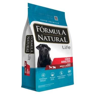 Imagem de Ração Fórmula Natural Life Cães Adultos Médio e Grande 15 Kg - FORMULA