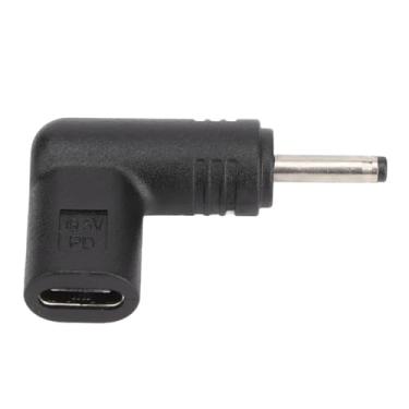 Imagem de Asixxsix 100W PD USB C a CC 3.0x1.1mm Adaptador, Adaptador USB C Tipo C Com Gatilho do Emulador PD e Design Angular de 90 Graus, para Laptop e Dispositivos 18,5 a 20V