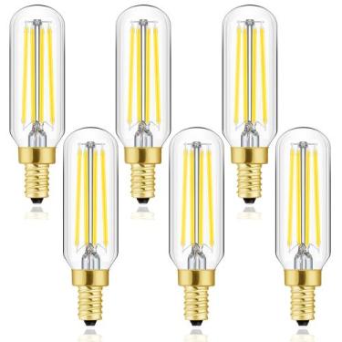 Imagem de Lâmpada LED Leools E12 regulável 8W 800LM 4000K 100W, pacote com 6