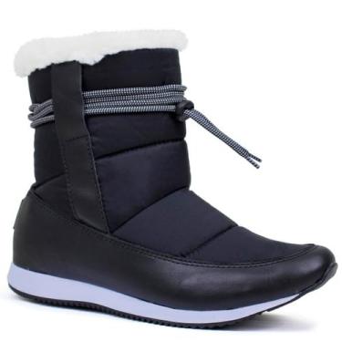 Imagem de Bota Feminina Runny Flakes Forrada em lã sintética Ref.:21406 - Fiero,