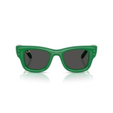 Imagem de Óculos de Sol Ray-Ban Wayfarer Puffer 0RB4940 683487 Tam 47 / Verde - Lentes Preto