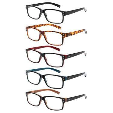 Imagem de Óculos de leitura NORPERWIS 5 pares Quality Readers -2, 2.25