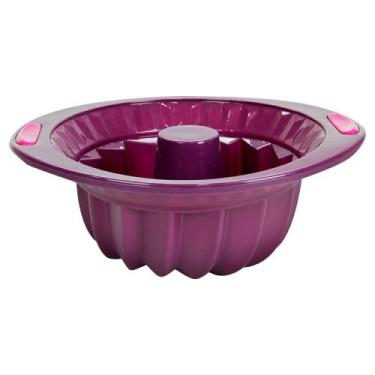 Imagem de Forma De Silicone Para Bolo Pudim 28 Cm Moda Do Chef