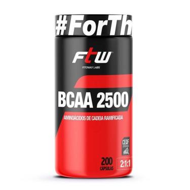 Imagem de BCAA 2.500 2.1.1 200 Cápsulas FTW-Unissex