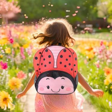 Imagem de Mochila Infantil de Costas Com Alças Crianças Creche Escolar Passeio B