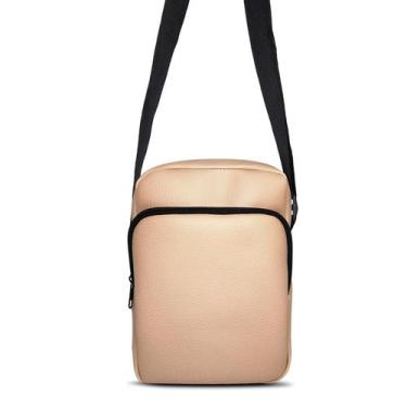 Imagem de Shoulder Bag Pequena Necessaire Resistente Material Sintético - Paulo 