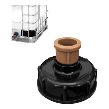 Imagem de Conexão Container Ibc 1000l Adaptador Redução 2 X 1/2 - OFA