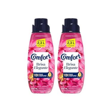 Imagem de Kit 2 Amaciantes Concentrado Comfort Fiber Protect 500ml