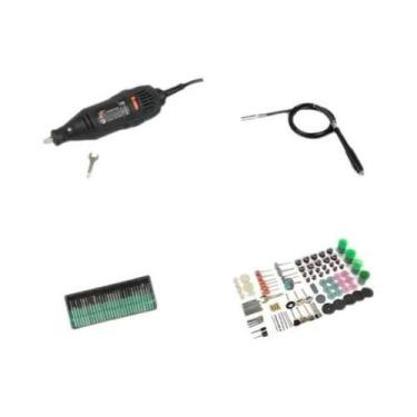 Imagem de Furadeira Elétrica Mini De 130W 30000rpm Ferramentas Rotativas De Velo