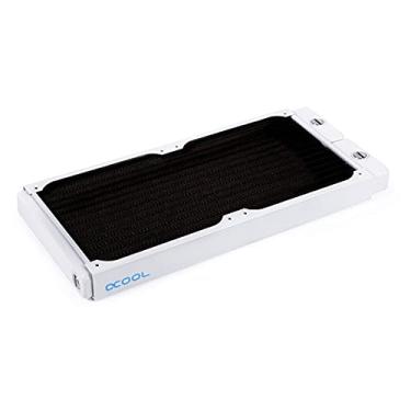 Imagem de Alphacool NexXxos ST30 Radiador completo de cobre 280 mm V.2, 140 mm x 2, ventilador duplo, branco