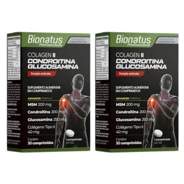 Imagem de Kit 2 - Colágeno Tipo II + Condroitina + Glucosamina 30 Caps - Bionatu