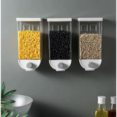 Imagem de Kit 3 Organizadores Dispenser Suspenso Multiuso 3000ml Total Cozinha -