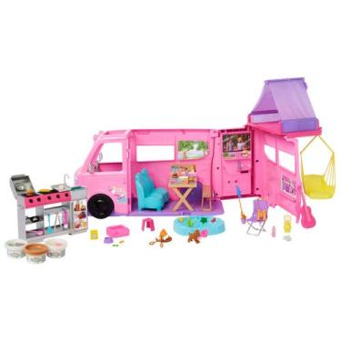 Imagem de Playset Barbie Camper dos Sonhos Mattel 60 Peças