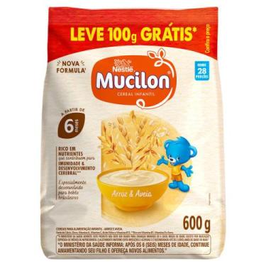 Imagem de Mucilon Cereal Infantil Arroz e Aveia Sachê 600g