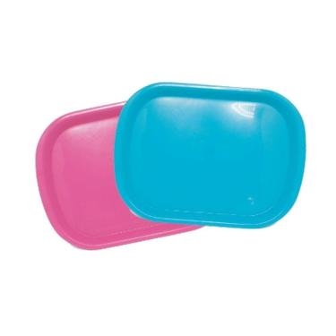 Imagem de Bandeja Para Servir Retangular De Plastico