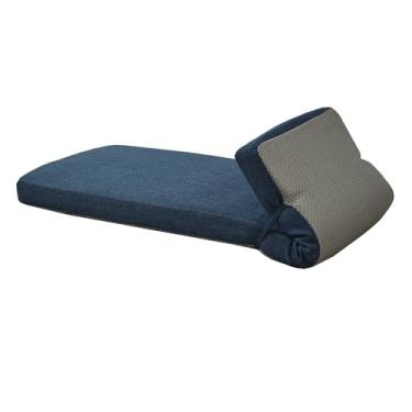 Imagem de Almofadas de banco de piano de 76 x 35,5 cm para móveis internos com laços, antiderrapante, cozinha, sala de jantar, almofada de assento para armazenamento de sapatos, almofada de sofá de janela