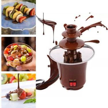 Imagem de Founde Cascata de Chocolate: Doces de montão!