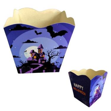 Imagem de Cachepô Temático Halloween PortaDoces e Lembrancinha - URSINHO FESTAS,