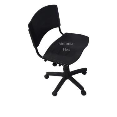 Imagem de Cadeira Iso Giratoria Desmontável Regulagem De Altura Preto