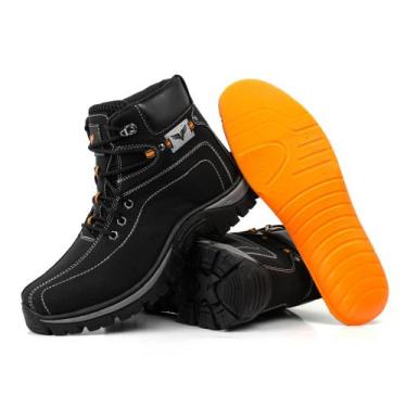 Imagem de Bota coturno masculina adventure trekking trabalho segurança confortáv