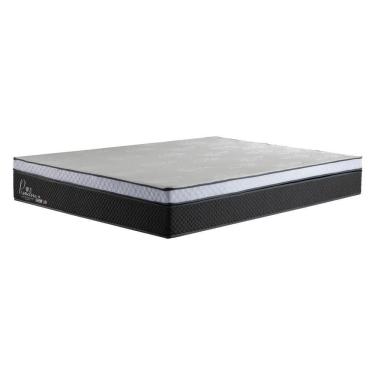 Imagem de Colchão Queen Gazin 158x35x198cm - Densidade Dhr50 Cr411b Preto/branco