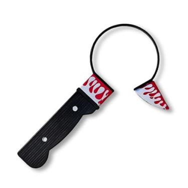 Imagem de 01 Tiara Plástica Arco Arquinho Faca Sangrenta Halloween Festa Fantasia Dia das Bruxas