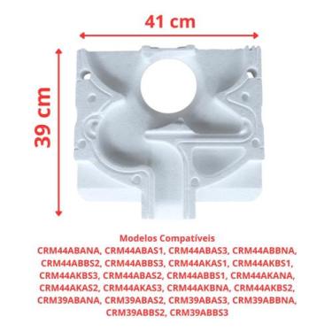 Imagem de Capa Traseira Evaporador Geladeira Crm44 W11561995 Original - WHIRPOOL
