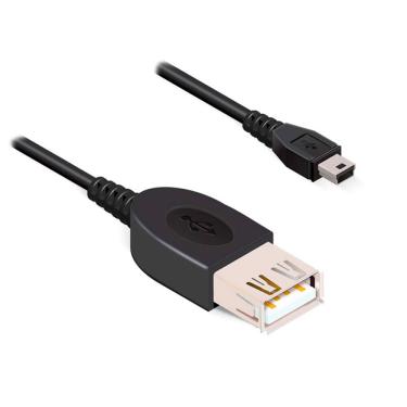 Imagem de Cabo USB 2.0 x Mini USB 0.5m Comtac 28129239