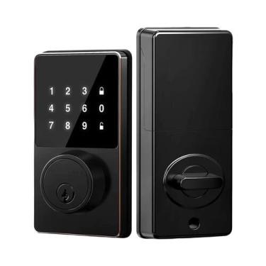 Imagem de Fechadura Inteligente Sem Chave Com Teclado Touchscreen, Desbloqueio P