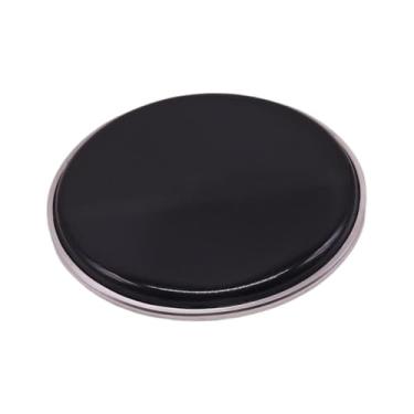 Imagem de oshhni Pele de tambor de PVC profissional, montagem simples, som controlado, peças de instrumento de percussão resistentes, substituição de pele de tambor, 8inch