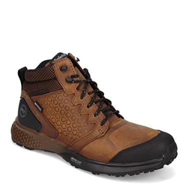 Imagem de Timberland Tênis masculino Reaxion Athletic Hiker Soft Toe Work WP, marrom, 39