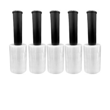 Imagem de Kit 5 Filme Stretch Cabo Aplicador 100mm X 100 Metros Transparente